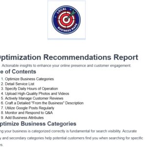 GBM Profile Optimization Report